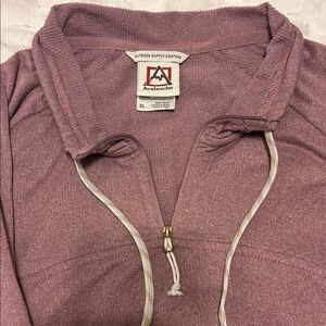 Avalanche Lavender Half-Zip Top